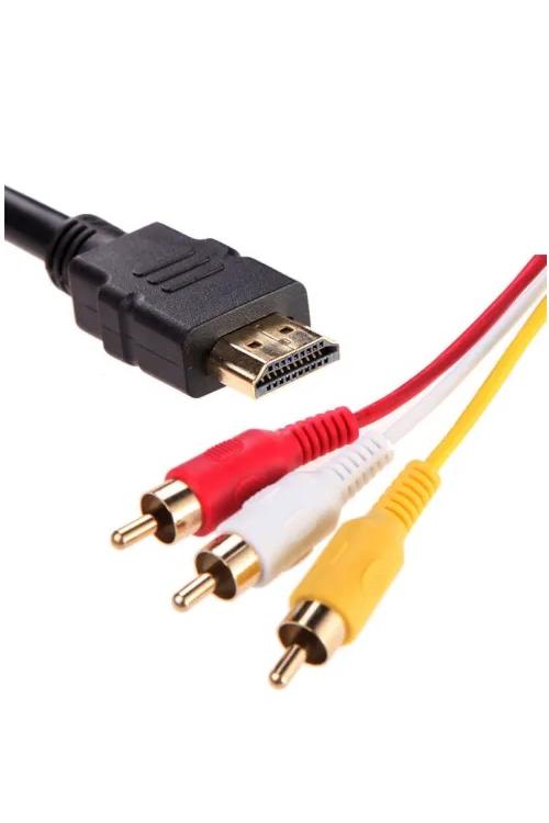 HDMI to RCA Cable 1.5M 4.5FT MW641